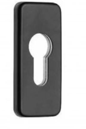 218187 SCHUCO PROFILE CYLINDER ROSETTE RAL9010