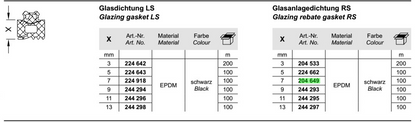 204649 - Schuco Gasket