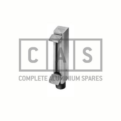 209008 Schuco DOOR-STOP SLVR