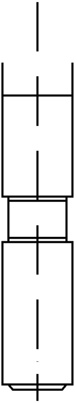 211554 SCHUCO CYLINDER WITH KNOB 30/40