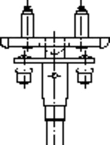 211566 SCHUCO LATCH AND BOLT LOCK