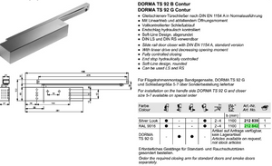 212842 SCHUCO DOOR CLOSER