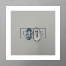 218236 Silver Security Profile Cylinder Rosette