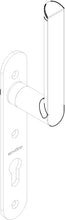 247959 Handle with cylinder recess