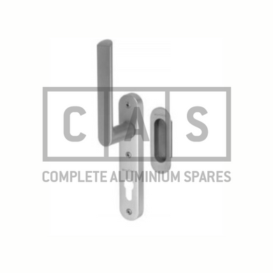 247960 Handle with cylinder recess and pull