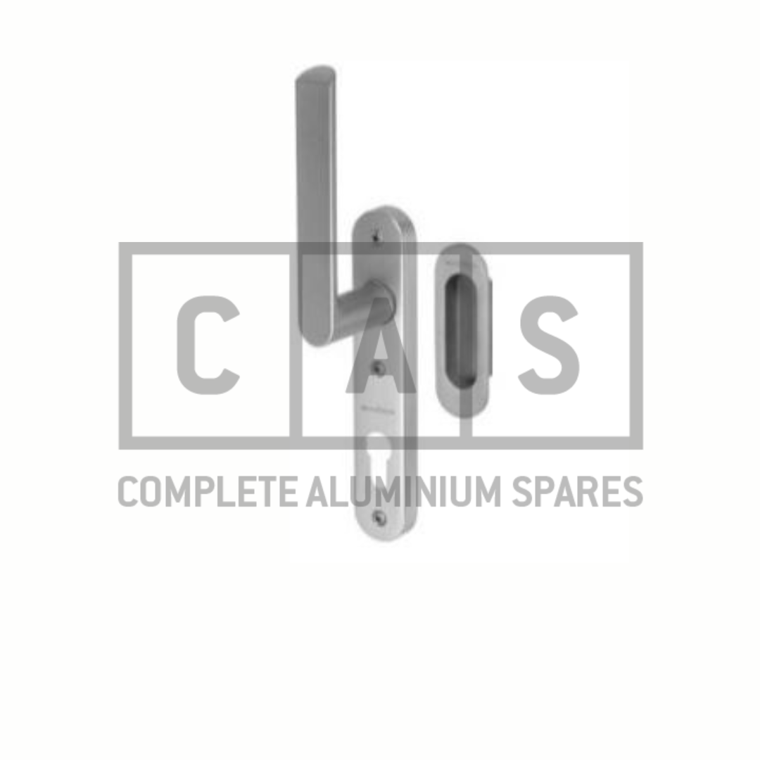 247963 Handle with cylinder recess and pull