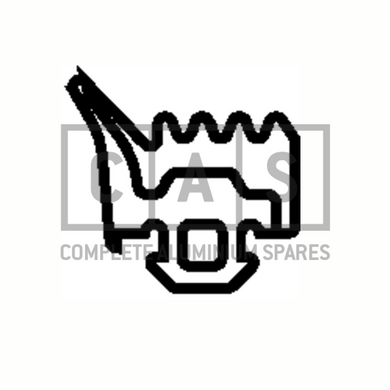 284321 -Schuco Glazing rebate gasket