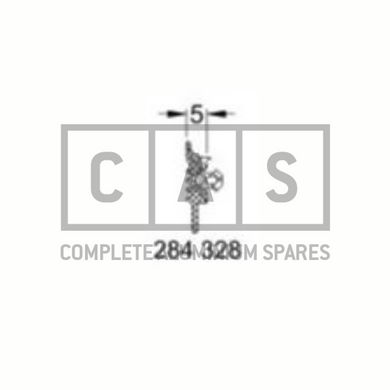 284328  GLAZING REBATE GASKET