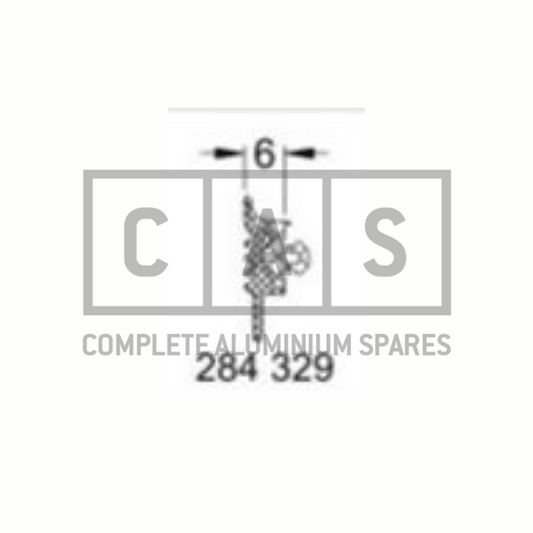 284329 GLAZING REBATE GASKET