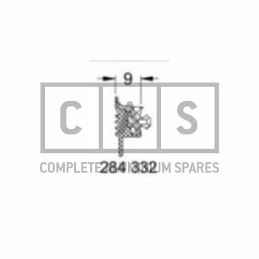284332 GLAZING REBATE GASKET