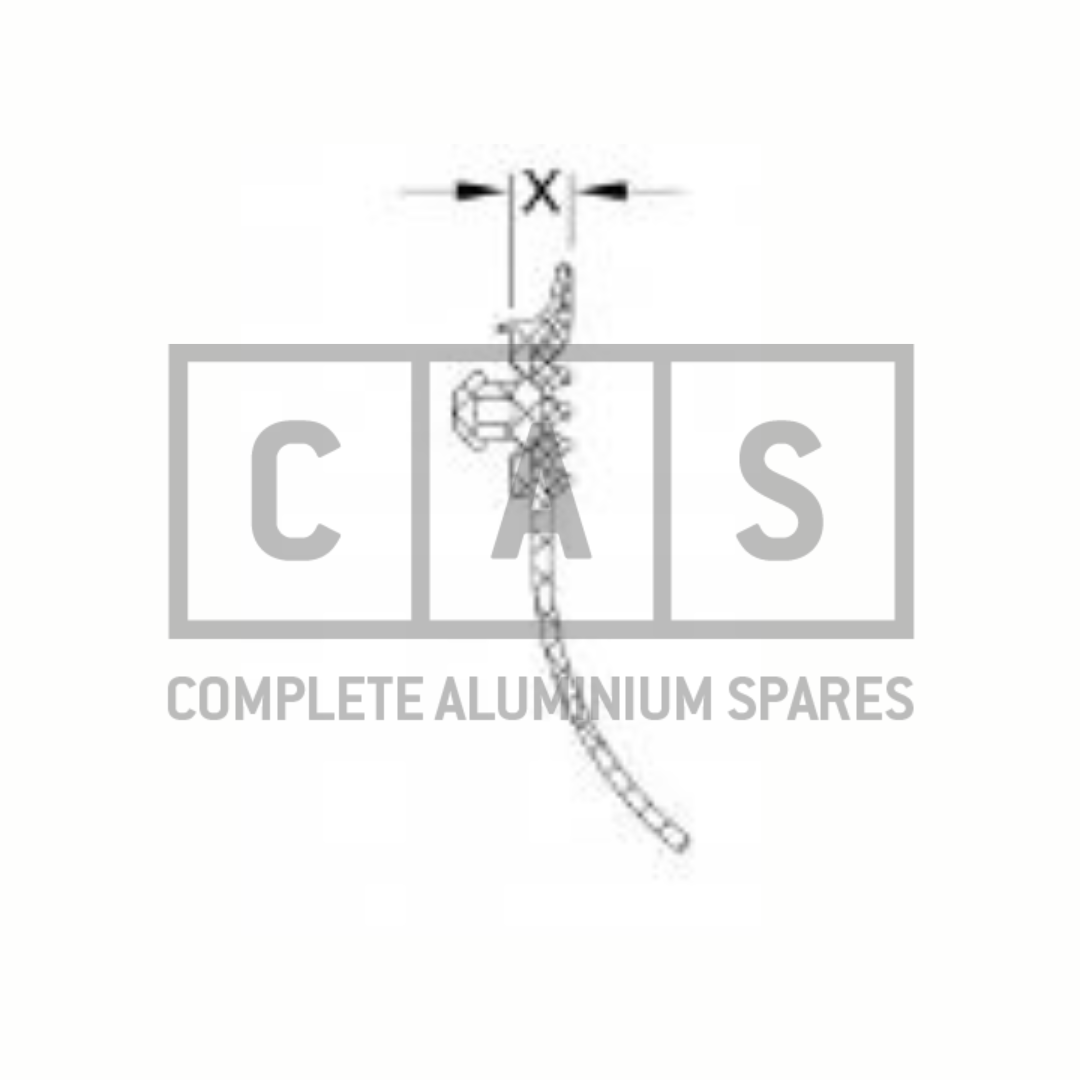 284351 GLAZING GASKET