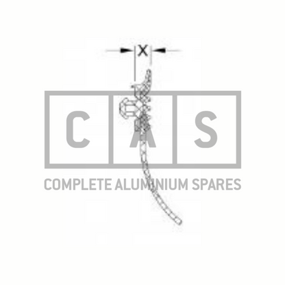 284351 GLAZING GASKET