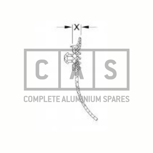 284351 GLAZING GASKET