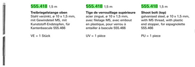 555.418 locking bar