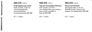 555.419 Locking Bar