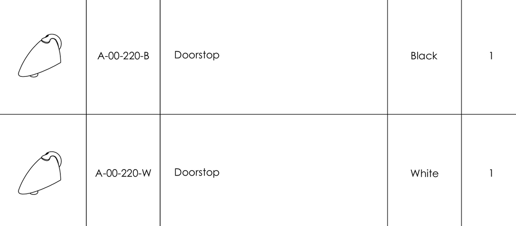 A-00-220 - ALUK Doorstop