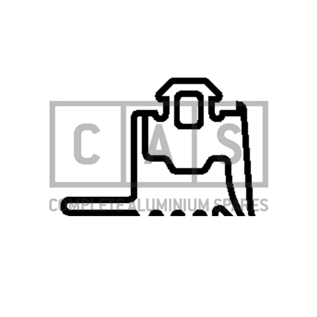 284333 GLAZING REBATE GASKET