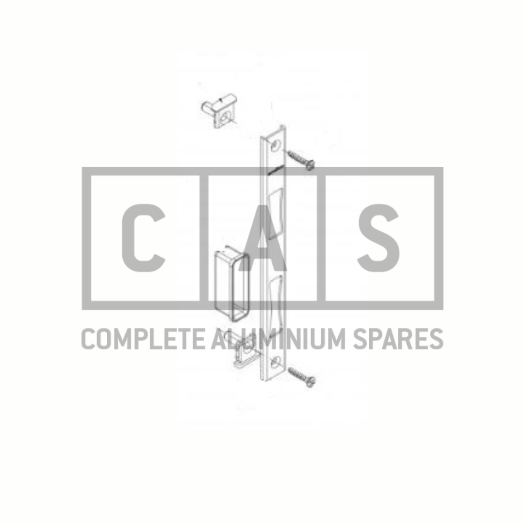 209756 SCHUCO STRIKE PLATE 235mm