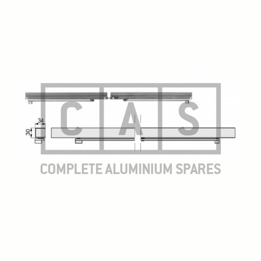 212785 SCHUCO SLIDE RAIL