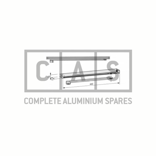212768 SCHUCO SLIDE RAIL