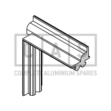 RX616 Top bogie corner mould (left & right hand)