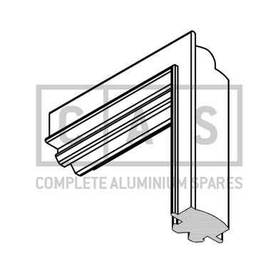 RX617a top corner mould (left & right hand)