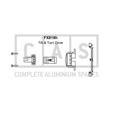 TKF082 Technal Tilt & Turn Drive