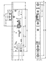 241821 Schuco Panic Latch