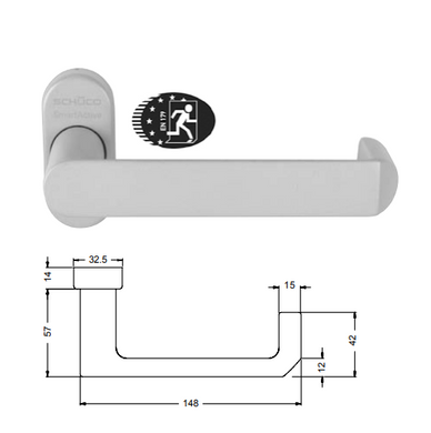 279683 Schuco Handle