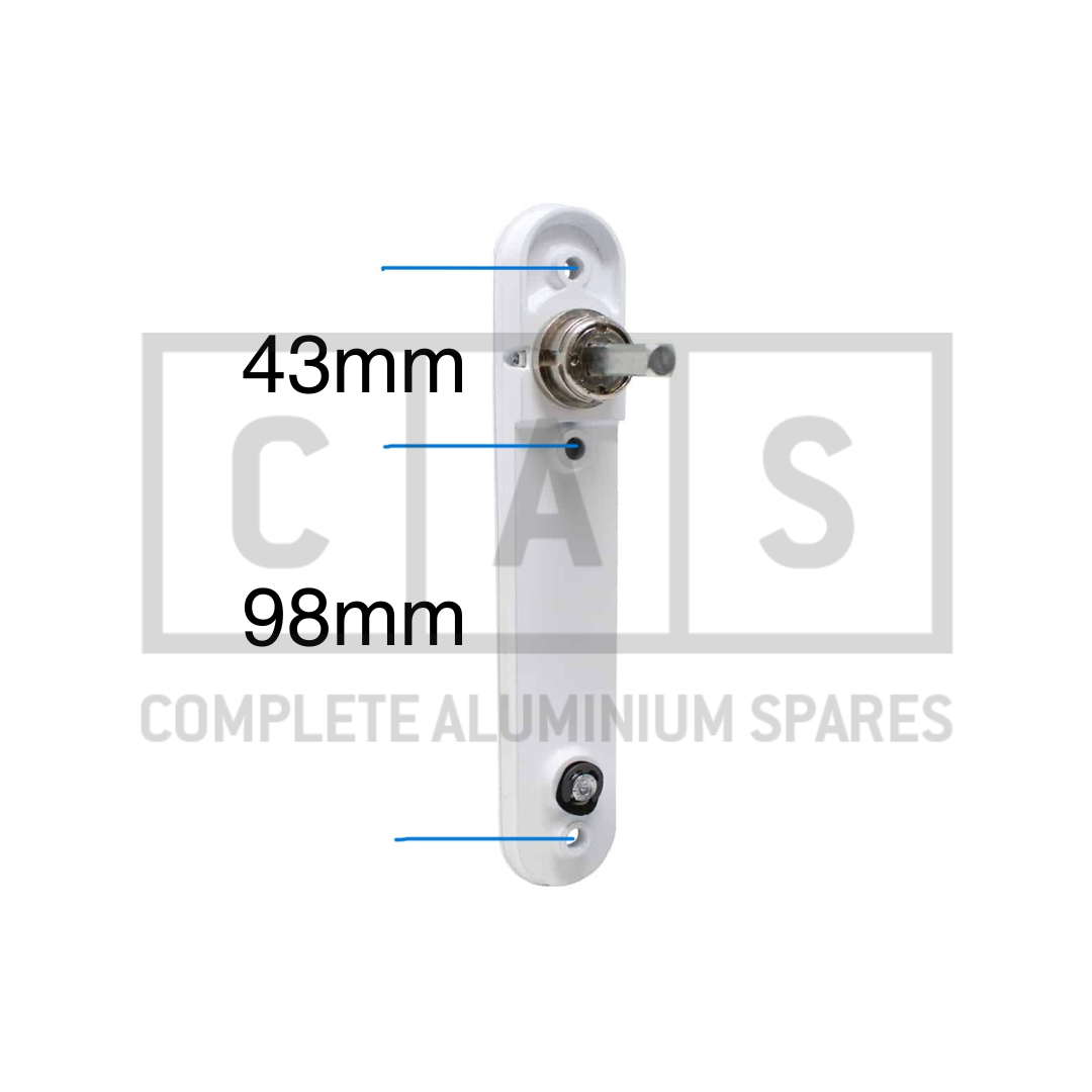 ACDV525 Locking Bifold Handle Flush