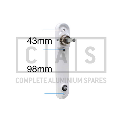 ACDV525 Locking Bifold Handle Flush