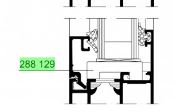 288129 GLAZING SUPPORT