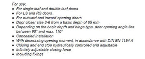 212890 SCHUCO ICT DOOR CLOSER