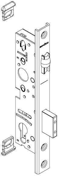 241470 SCHUCO ROLLER AND LATCH LOCK