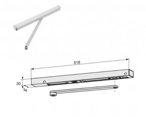 212771 SCHUCO SLIDE RAIL