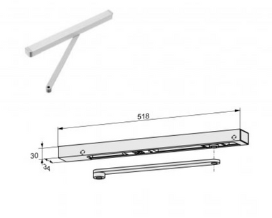 212774 SCHUCO SLIDE RAIL