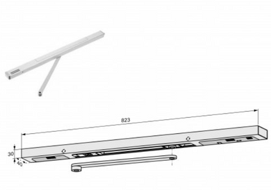 212775 SCHUCO EMERGENCY SLIDE RAIL