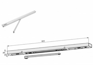 212776 SCHUCO EMERGENCY SLIDE RAIL