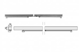 212783 SCHUCO SLIDE RAIL