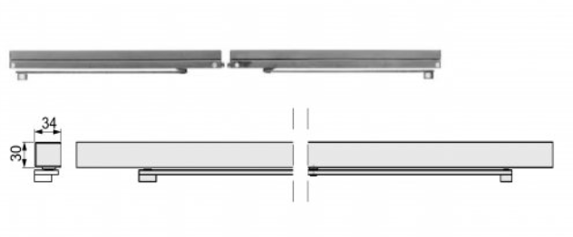 212798 SCHUCO SLIDE RAIL