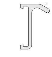 223113 Schuco Plastic Cover Rail