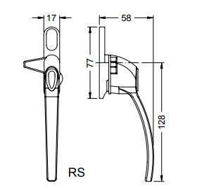 247763 Schuco handle