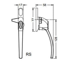 247774 Schuco handle