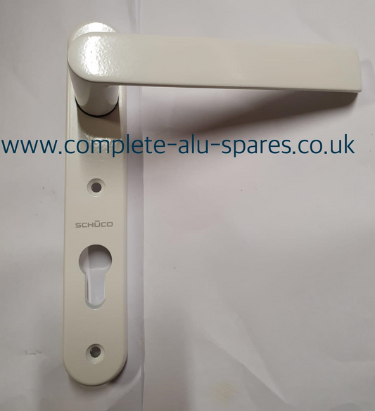 247957 - Schuco handle with profile cylinder recess