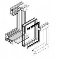 284402 GLAZING GASKET