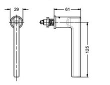 269088 Schuco Push In Handle