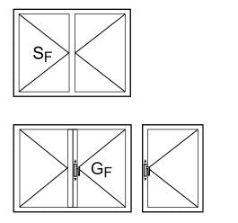 277076 Schuco Side Hung Engagement Block