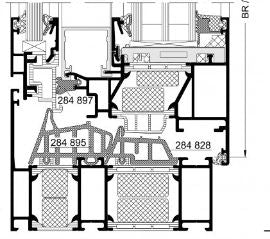 284848 CENTRE GASKET FRAME