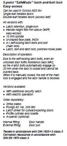 241361 LATCH AND BOLT LOCK