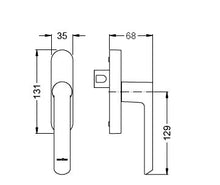 269512 STANDARD GEARBOX HANDLE